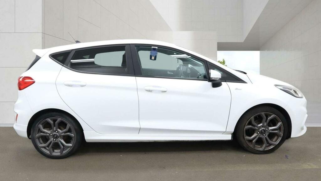 Ford Fiesta 1.0T Ecoboost St-line Edition Euro 6 Ss EJ21UTA White #5