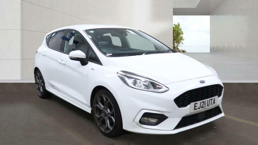 Ford Fiesta 1.0T Ecoboost St-line Edition Euro 6 Ss White
