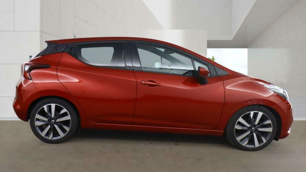 Nissan Micra Tekna Red #5