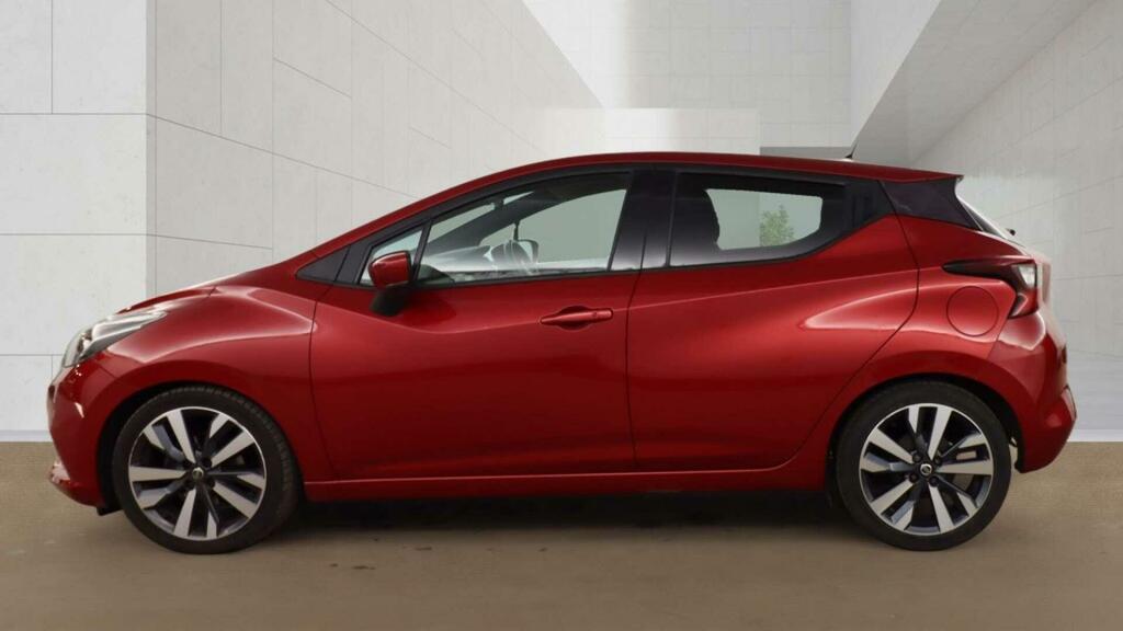 Nissan Micra Tekna Red #6