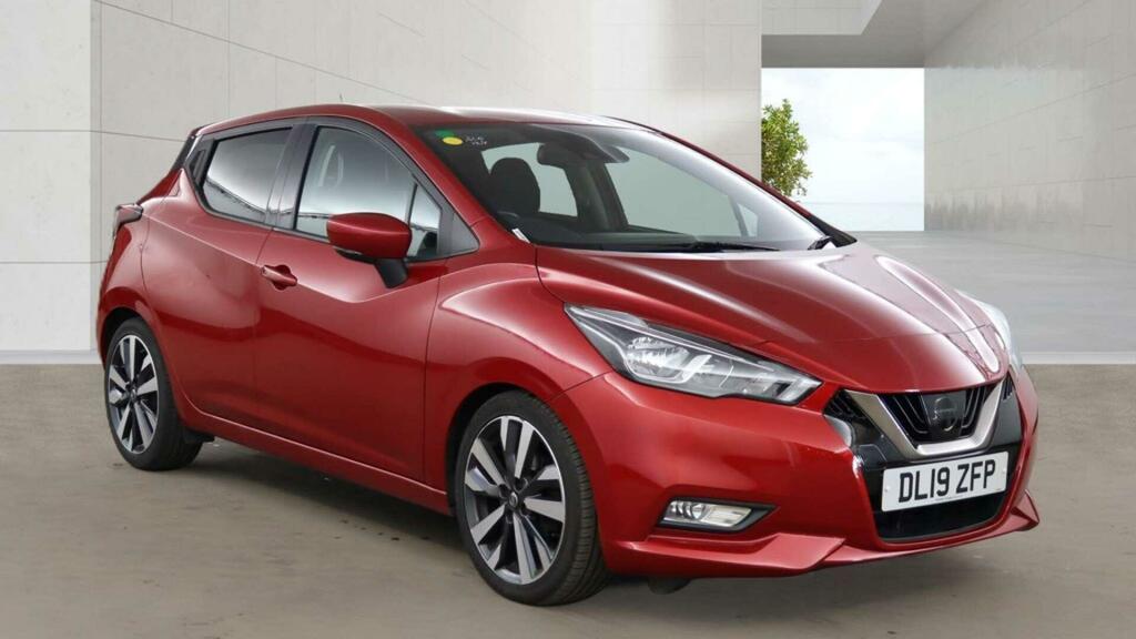 Nissan Micra Tekna Red