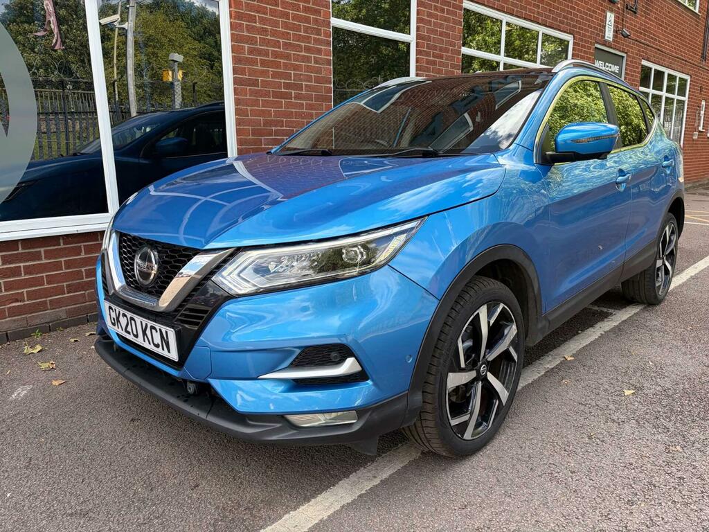 Nissan Qashqai 1.3 Dig-t Tekna Euro 6 Ss GK20KCN Blue #4