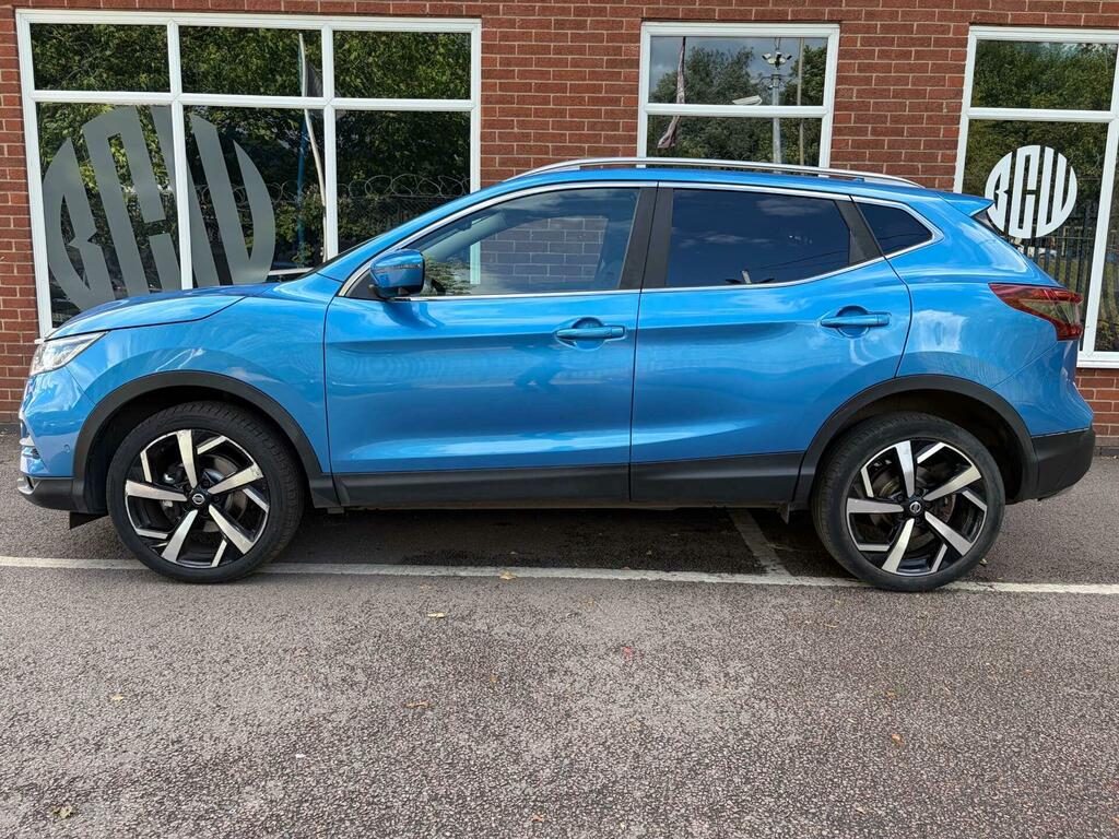 Nissan Qashqai 1.3 Dig-t Tekna Euro 6 Ss GK20KCN Blue #3