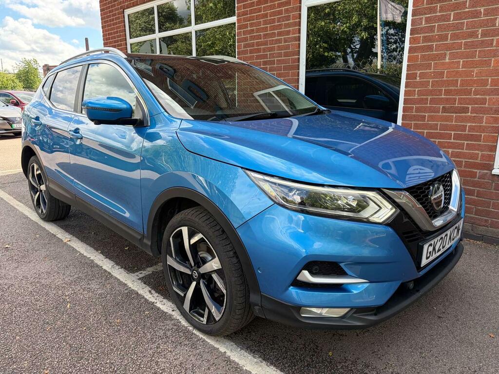 Nissan Qashqai 1.3 Dig-t Tekna Euro 6 Ss GK20KCN Blue #5