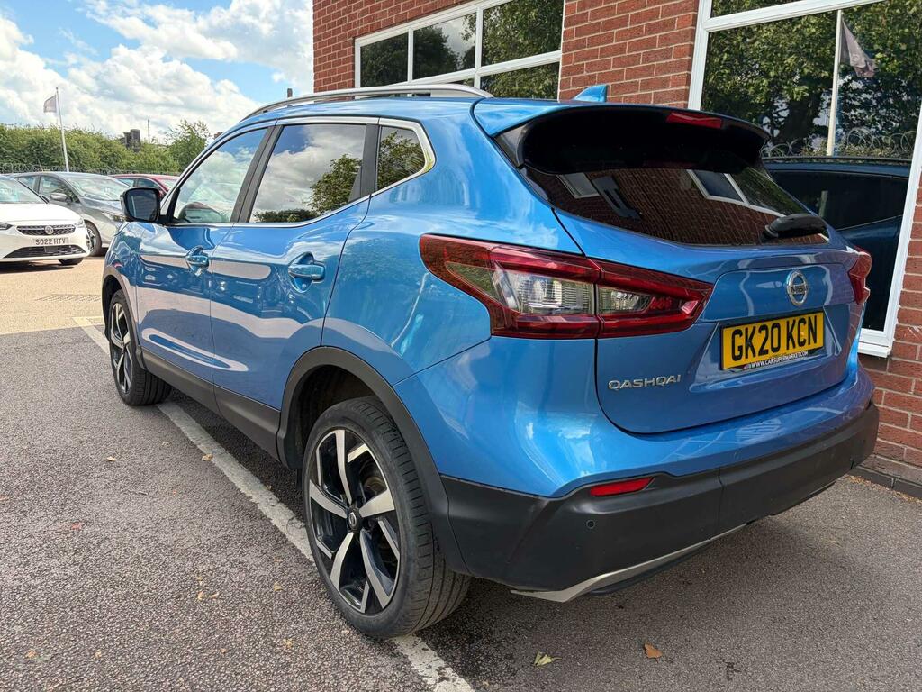 Nissan Qashqai 1.3 Dig-t Tekna Euro 6 Ss GK20KCN Blue #6
