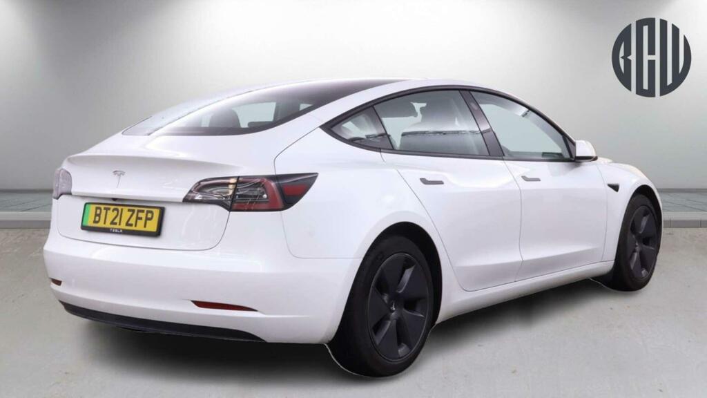 Tesla Model 3 Standard Range Plus Rwd BT21ZFP White #4