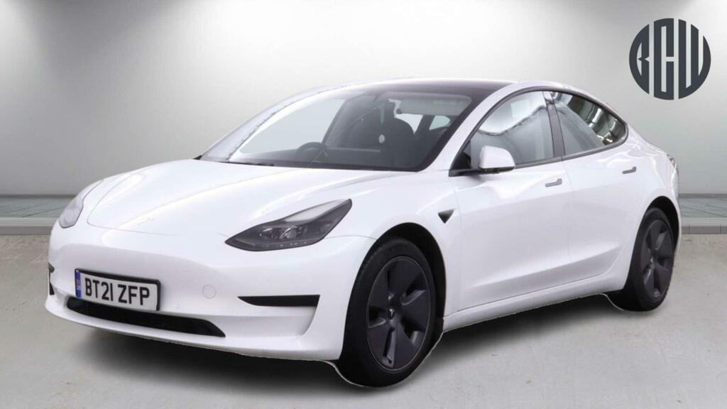 Tesla Model 3 Standard Range Plus Rwd BT21ZFP White #2