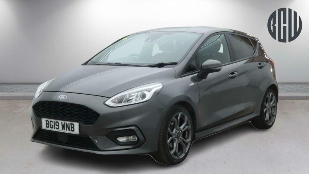 Ford Fiesta 1.0T Ecoboost St-line Euro 6 Ss BG19WNB Grey #2