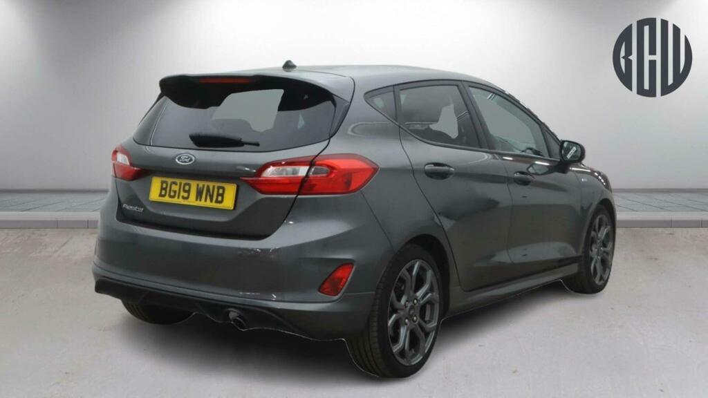 Ford Fiesta 1.0T Ecoboost St-line Euro 6 Ss BG19WNB Grey #4