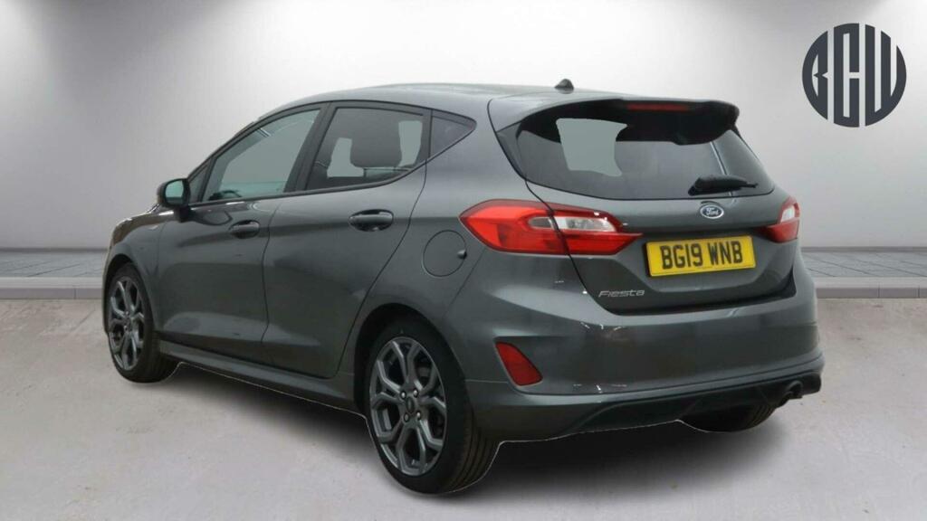 Ford Fiesta 1.0T Ecoboost St-line Euro 6 Ss BG19WNB Grey #3
