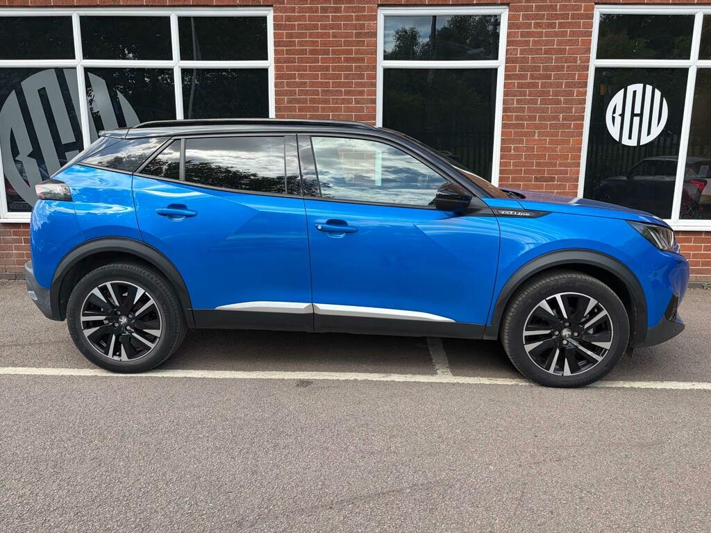 Peugeot 2008 1.2 Puretech Gt Line Euro 6 Ss OV20FBF Blue #2