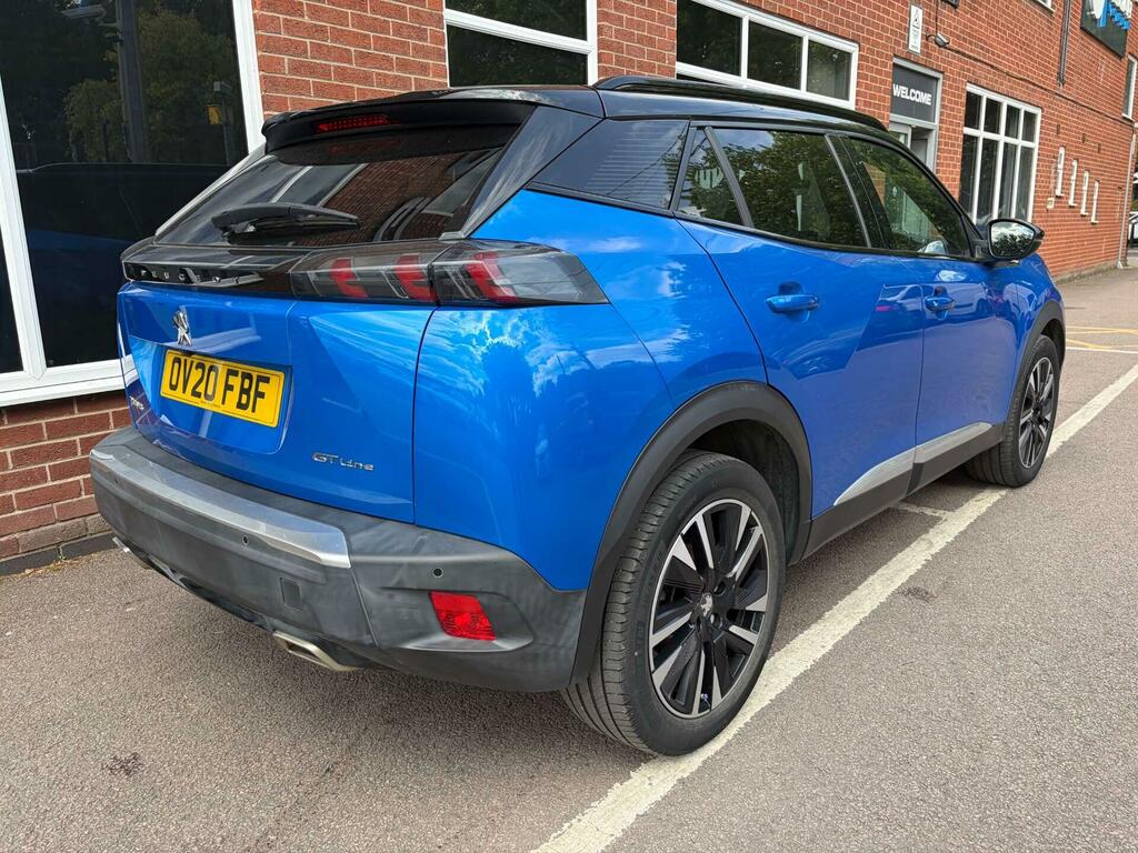 Peugeot 2008 1.2 Puretech Gt Line Euro 6 Ss OV20FBF Blue #5
