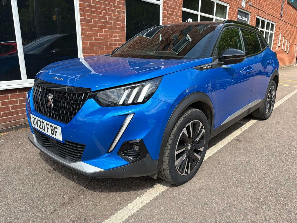 Peugeot 2008 1.2 Puretech Gt Line Euro 6 Ss OV20FBF Blue #6
