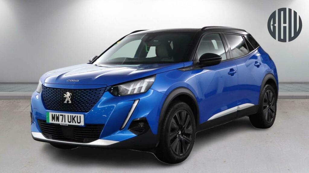 Peugeot e-2008 50Kwh Gt Premium MW71UKU Blue #2