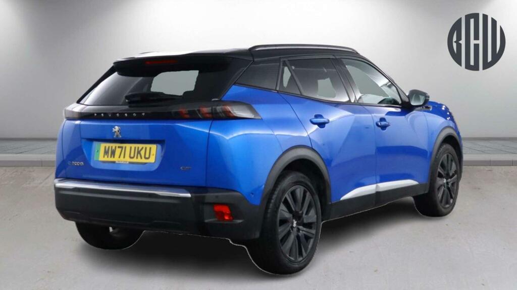Peugeot e-2008 50Kwh Gt Premium MW71UKU Blue #4
