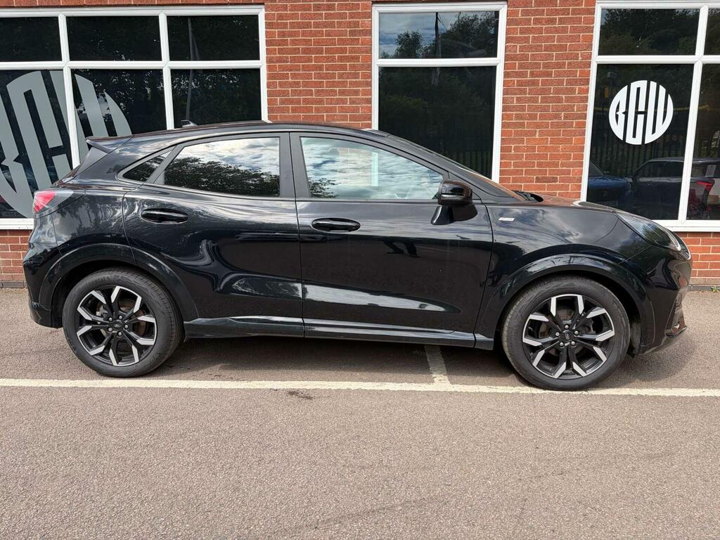 Ford Puma 1.0T Ecoboost Mhev St-line X Euro 6 Ss BJ21JMV Black #2