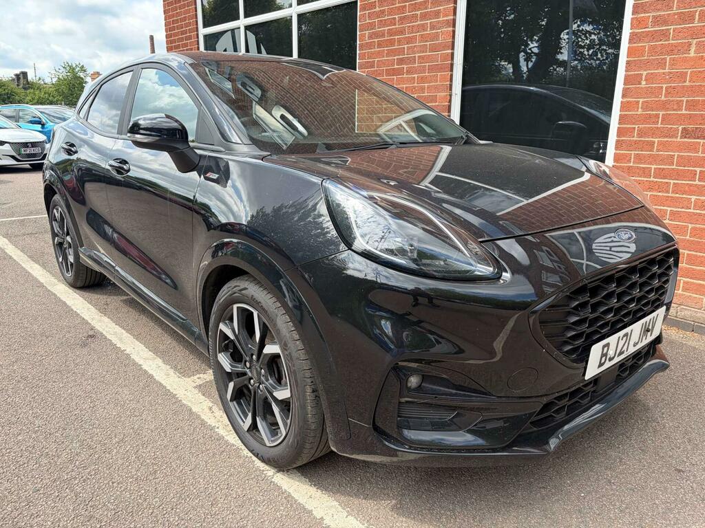 Ford Puma 1.0T Ecoboost Mhev St-line X Euro 6 Ss BJ21JMV Black #5