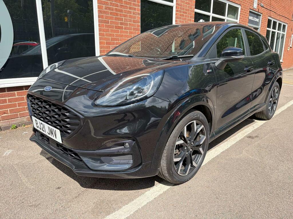 Ford Puma 1.0T Ecoboost Mhev St-line X Euro 6 Ss BJ21JMV Black #4