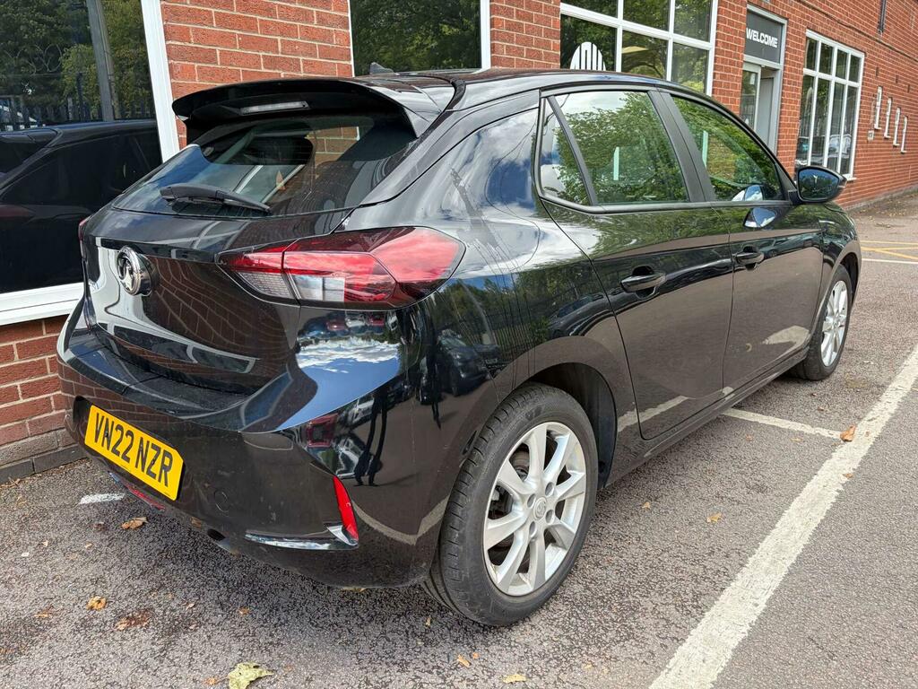 Vauxhall Corsa 1.2 Turbo Se Edition Euro 6 Ss VN22NZR Black #3
