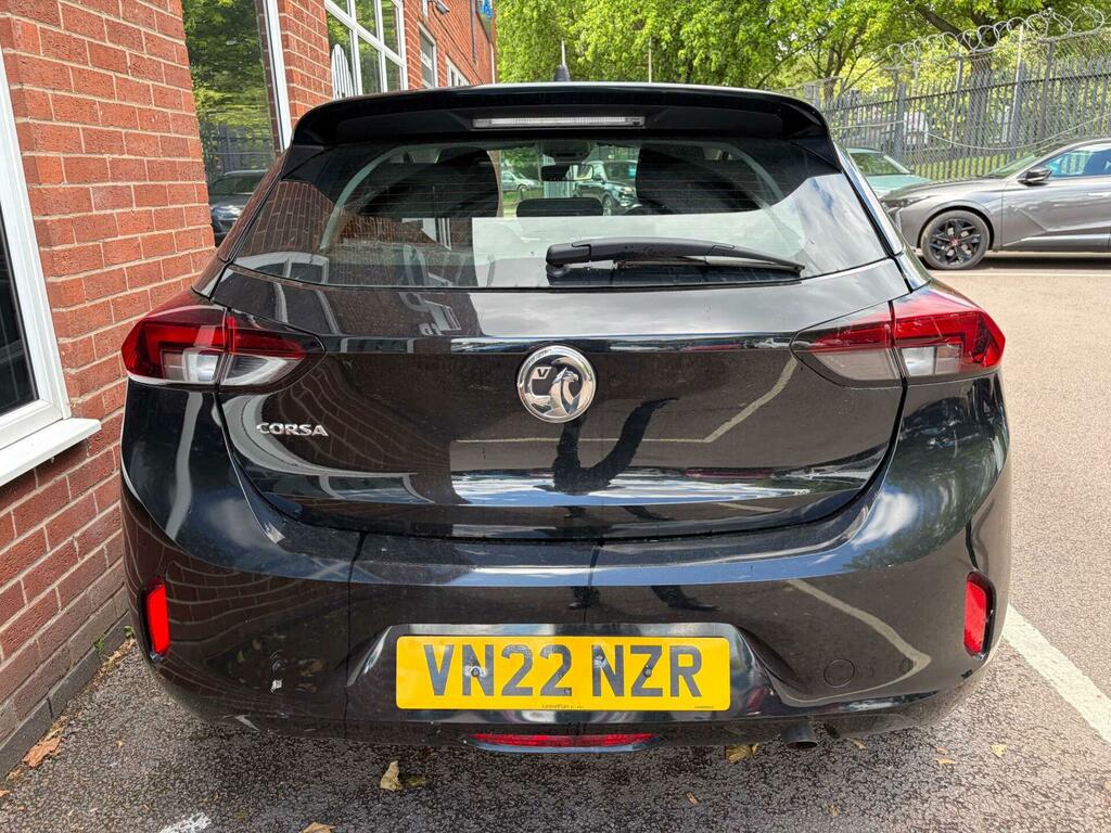 Vauxhall Corsa 1.2 Turbo Se Edition Euro 6 Ss VN22NZR Black #5