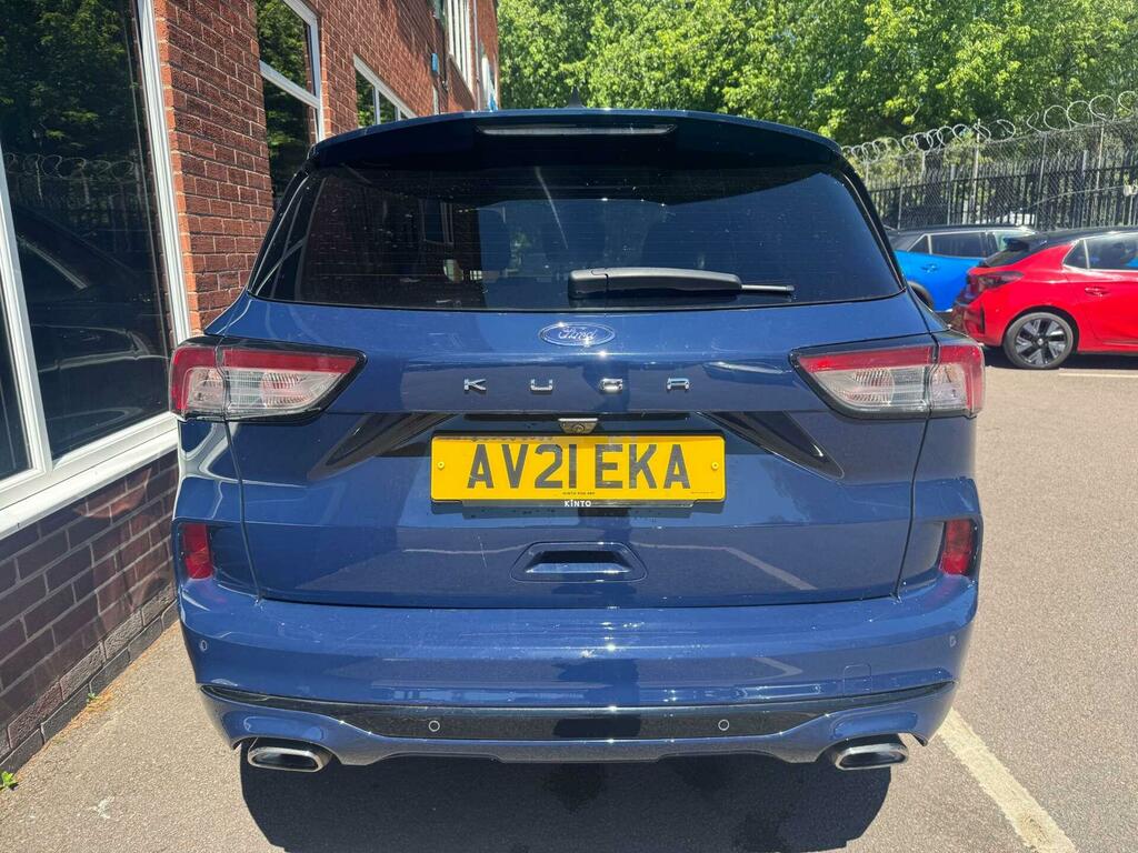 Ford Kuga 2.5 Ecoboost Duratec 14.4Kwh St-line Cvt Euro 6 S AV21EKA Blue #4