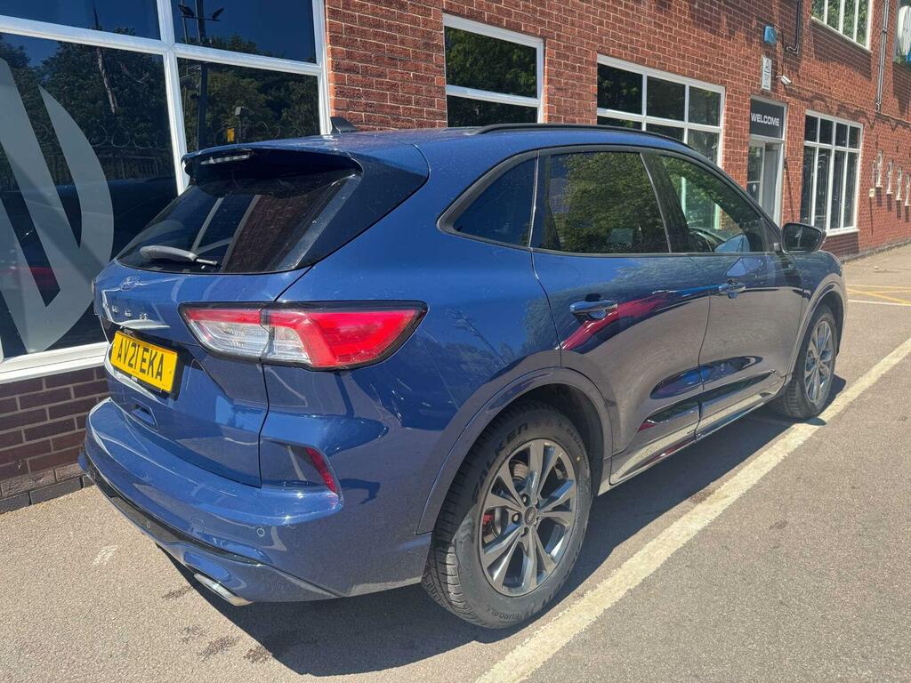 Ford Kuga 2.5 Ecoboost Duratec 14.4Kwh St-line Cvt Euro 6 S AV21EKA Blue #3