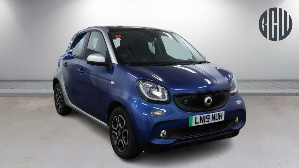 Smart Forfour Prime Silver