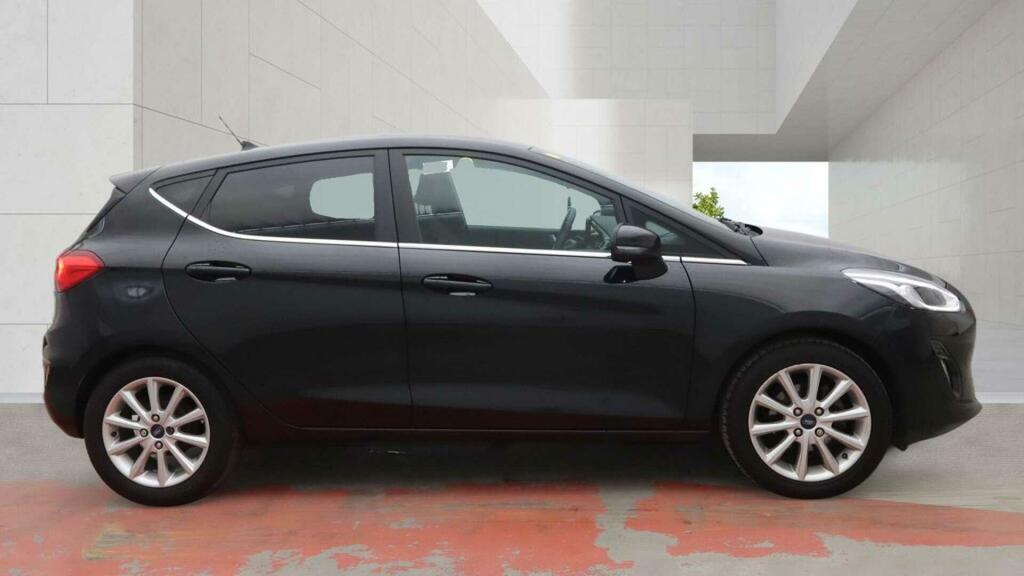 Ford Fiesta 1.0T Ecoboost Titanium Euro 6 Ss WP20LHT Black #5
