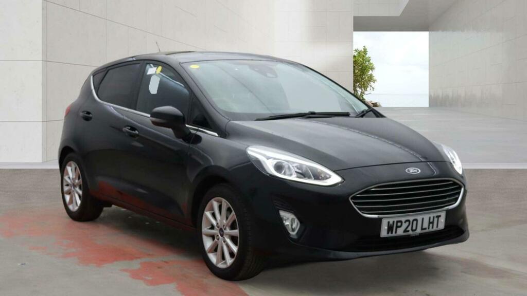 Ford Fiesta 1.0T Ecoboost Titanium Euro 6 Ss WP20LHT Black