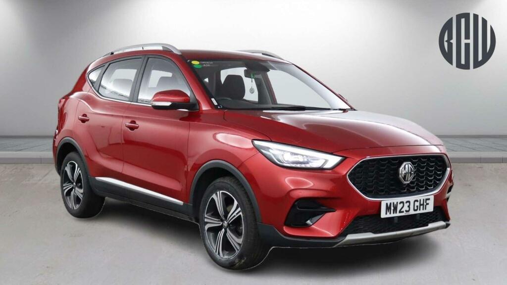 MG ZS Excite Red