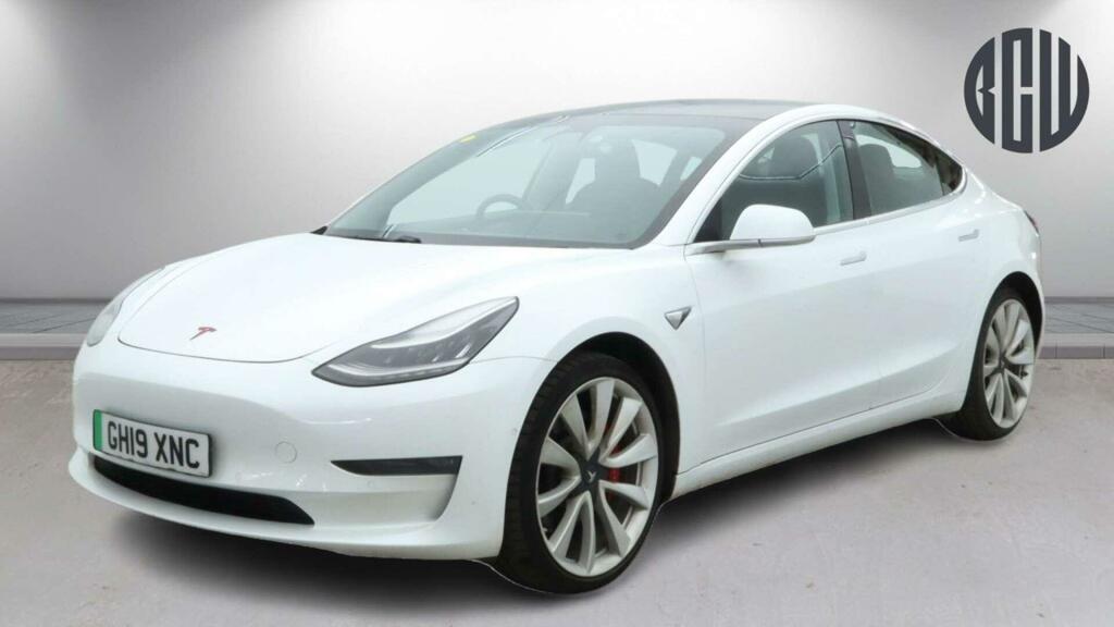 Tesla Model 3 Performance White #2
