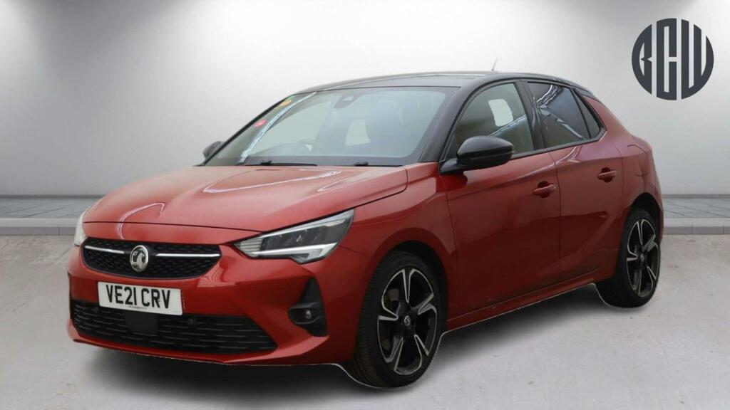 Vauxhall Corsa 1.2 Turbo Sri Premium Euro 6 Ss VE21CRV Red #2