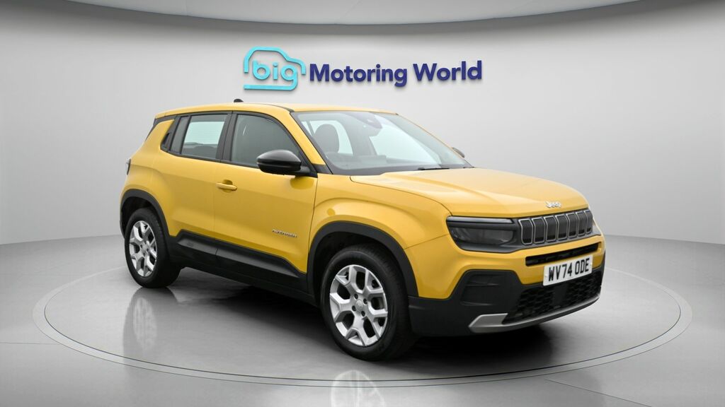 Jeep Avenger Altitude Yellow