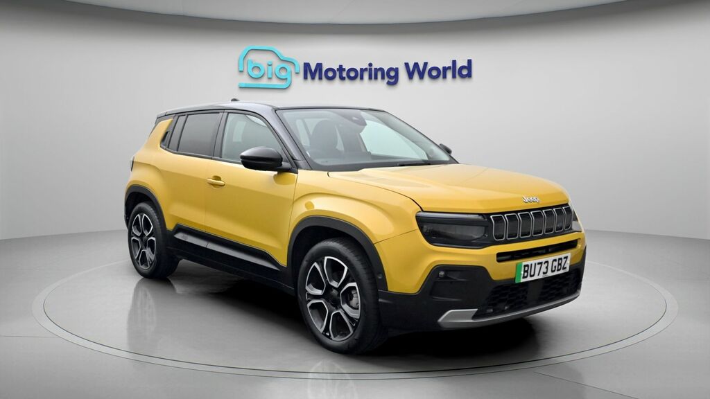 Jeep Avenger 1St Edition Yellow