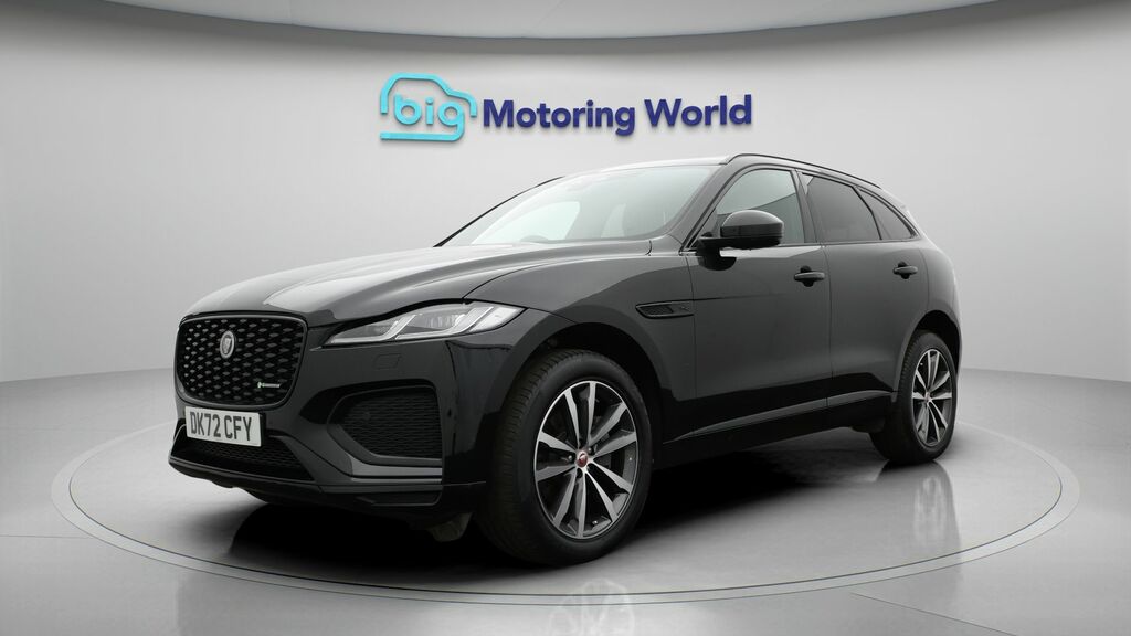 Jaguar F-Pace R-dynamic Se DK72CFY Black #3