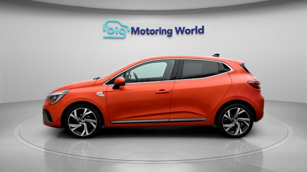 Renault Clio Rs Line SC22YHG Orange #4