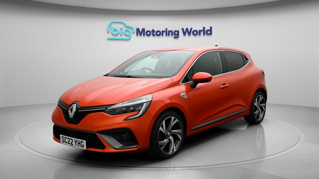 Renault Clio Rs Line SC22YHG Orange #3
