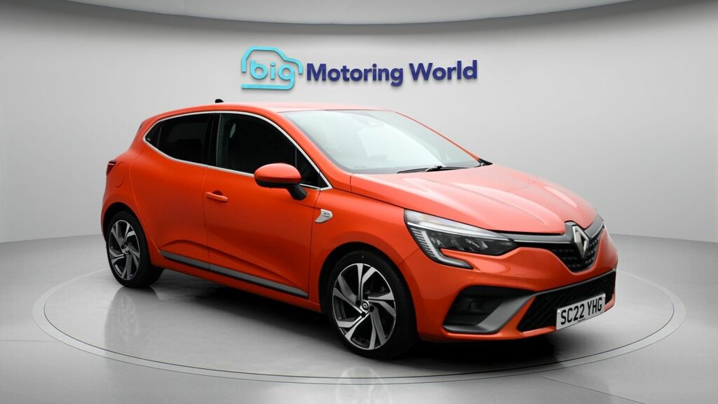 Renault Clio Rs Line Orange
