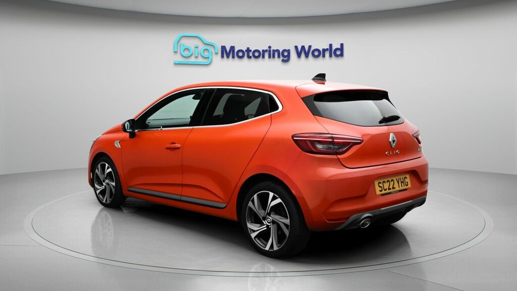 Renault Clio Rs Line SC22YHG Orange #5