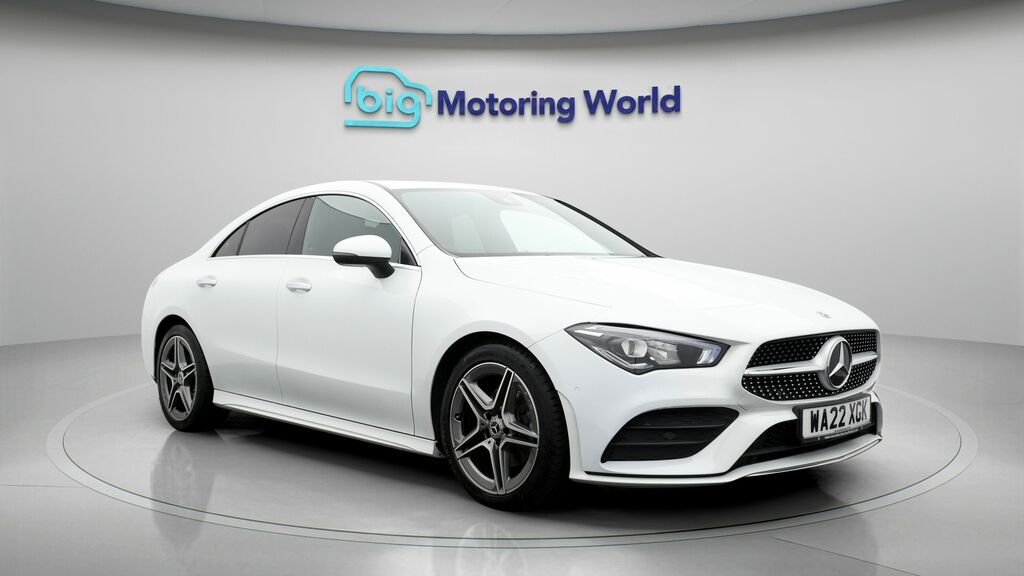 Mercedes-Benz CLA Class Amg Line WA22XGK White