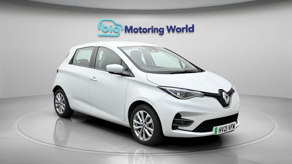 Renault Zoe Iconic White