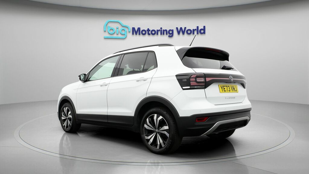 Volkswagen T-Cross Black Edition YE73VNJ White #5