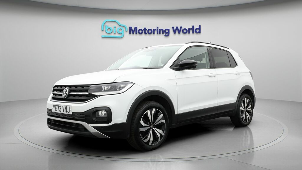 Volkswagen T-Cross Black Edition YE73VNJ White #3