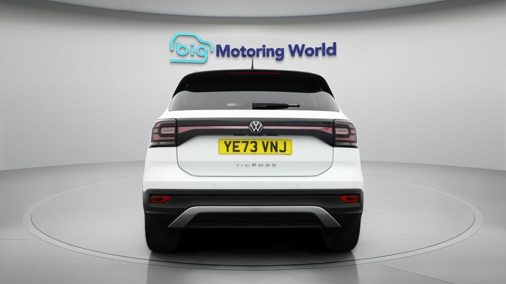 Volkswagen T-Cross Black Edition YE73VNJ White #6