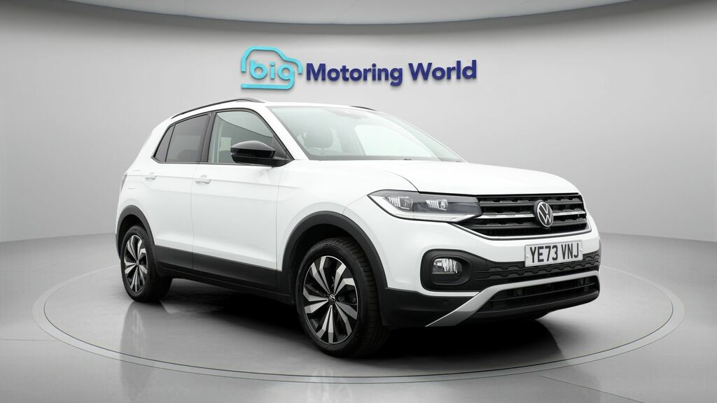 Volkswagen T-Cross Black Edition White