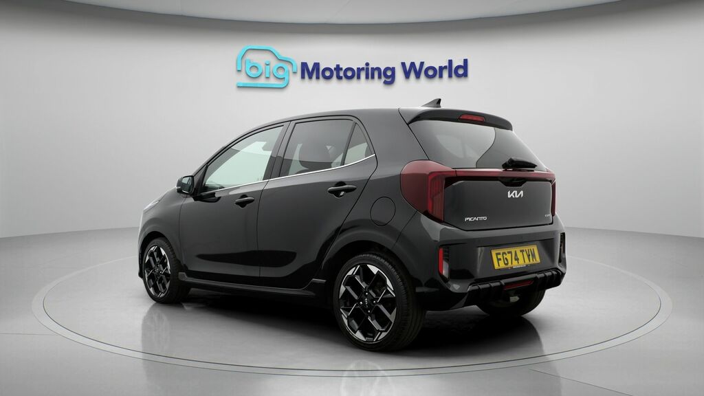 Kia Picanto Gt-line FG74TVM Black #5