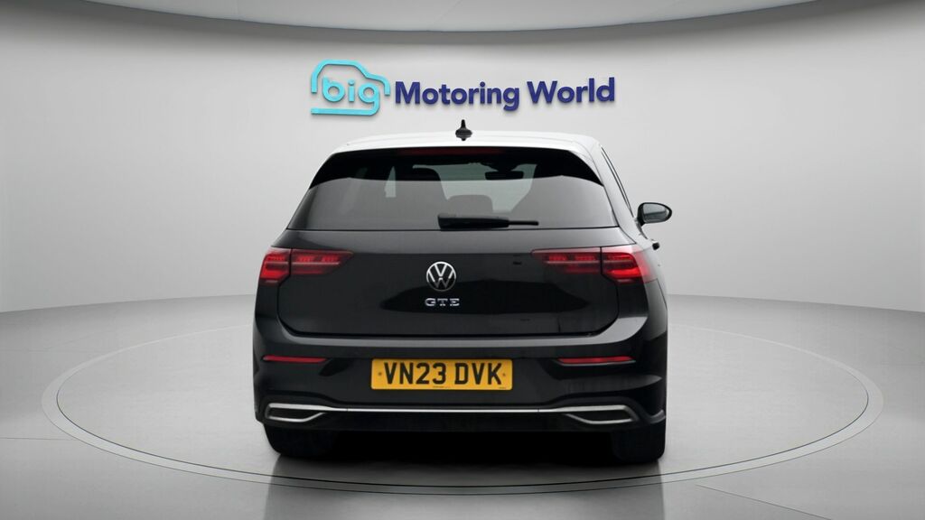 Volkswagen Golf Gte Black #6