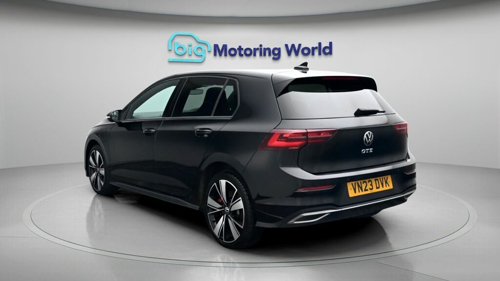 Volkswagen Golf Gte Black #5
