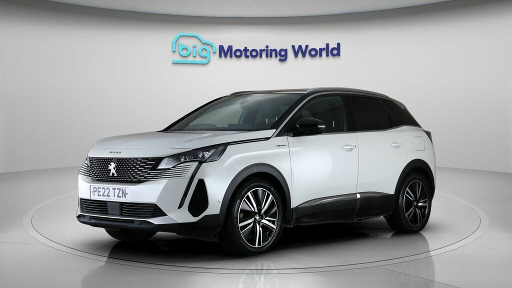 Peugeot 3008 Gt White #3