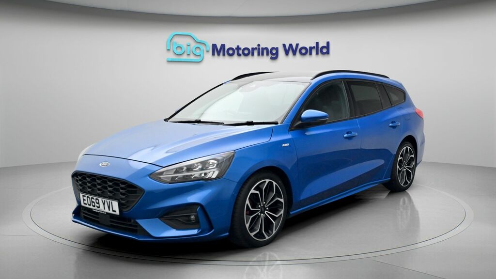 Ford Focus St-line X EO69YVL Blue #3